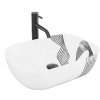 REA BELINDA 47x34 SASH pultové umývadlo  Rozmery (mm): 465x335x135
