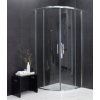 MEXEN RIO 90x90x190 polokrúhly sprchový kút transparent