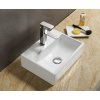 MEXEN MINI 40x30 pultové umývadlo  Rozmery (mm): 400x300x120