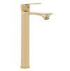 18265 rea mayson light gold vysoka umyvadlova stojaca bateria
