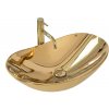 REA ROYAL GOLD 61x36 pultové umývadlo  Rozmery (mm): 605x360x160