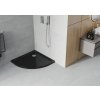 MEXEN RIO 90/90 štvrťkruhová vanička čierna