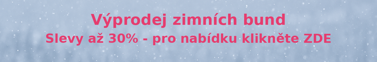 Výprodej zimních bund