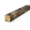Bronzová tyč čtvercová 42x42 mm - CuSn7Zn4Pb7