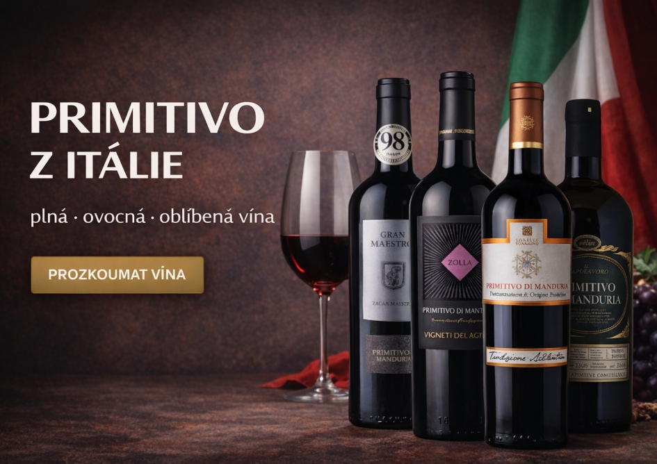 Primitivo - vína jižní Itálie