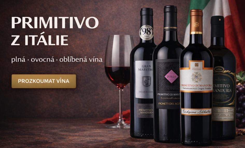 Primitivo - vína jižní Itálie