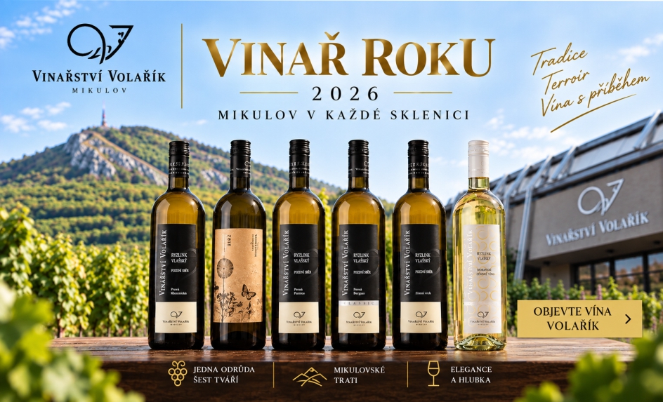 Vinař roku 2026 a jeho sada "vlašáků"