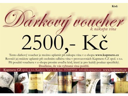 Darkovyvocuher2500