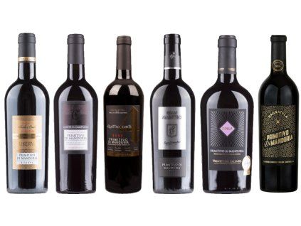 Primitivo di Manduria sada 6 vín