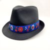 Pánsky Folklórny Klobúk s Modrou Stuhou
