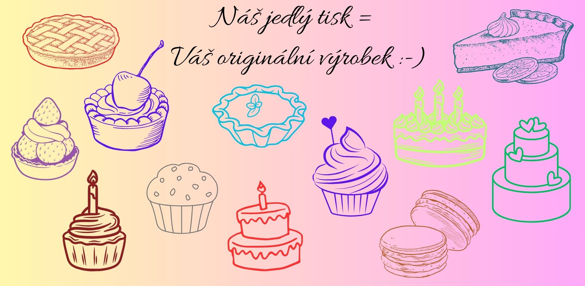 Tisk na fondánový list