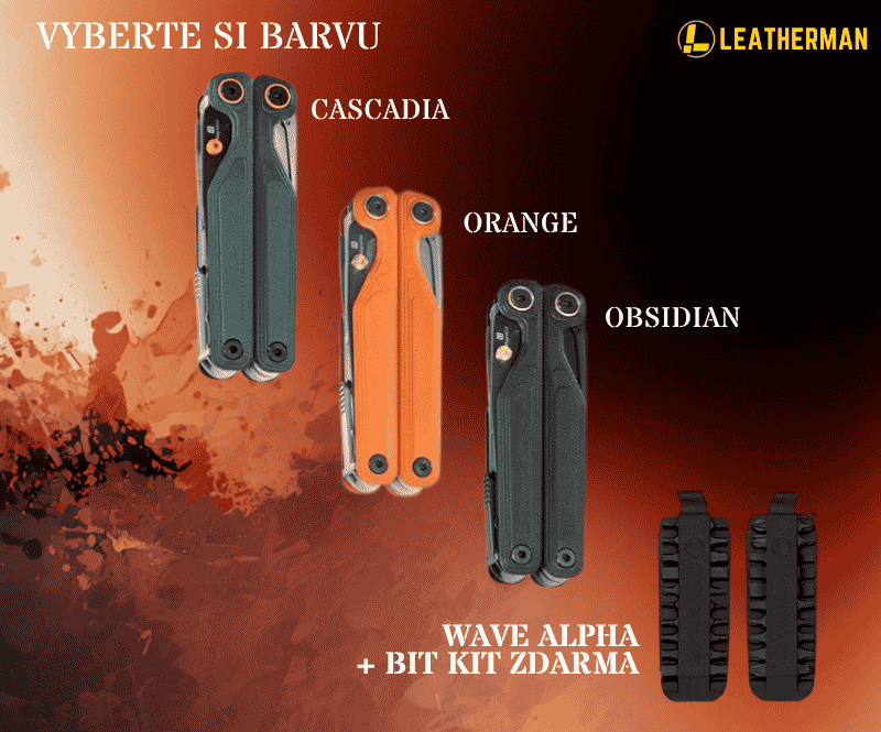 LEATHERMAN - Multifunkční nářadí se zárukou 25 let
