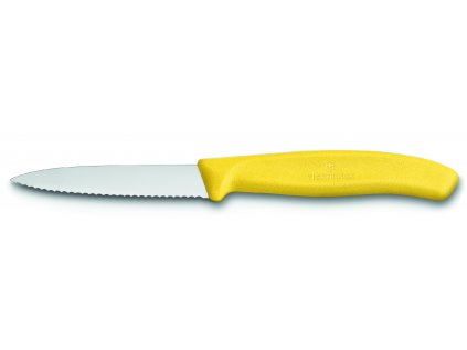 5109 victorinox nuz na zeleninu 8cm zluty zubaty