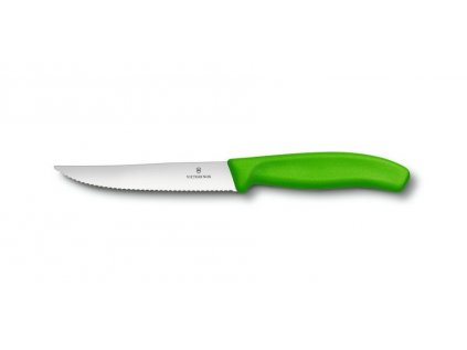 6885 victorinox steakovy nuz swiss classic gourmet 12 cm zeleny