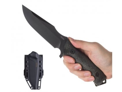 anv knives m311 black grip elmax dlc kydex