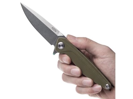 anv knives z300 bb stonewash liner lock g10 sleipner olivova