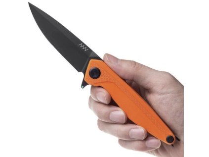 anv knives z300 bb dlc liner lock g10 sleipner oranzova