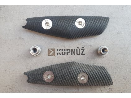 anv knives rukojet strenka pro pevny nuz p100 stonewash g10 cerna