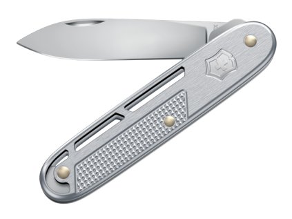 svycarsky kapesni nuz victorinox onefold alox stribrny