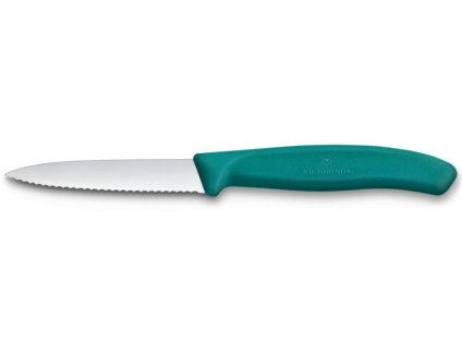 victorinox nuz na zeleninu swiss classic 8cm zeleny zubaty