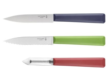 opinel sada kuchynskych nozu trio essentiels n 312 2 noze skrabka