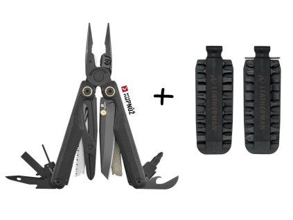 leatherman wave alpha obsidian sada bitu zdarma-2