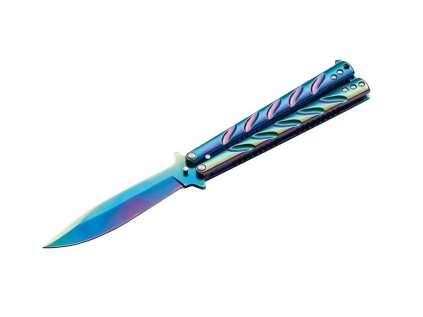 6708 boker magnum balisong rainbow