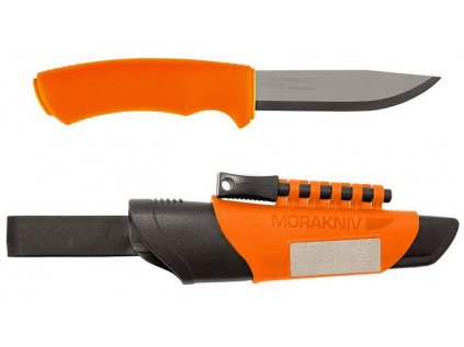 57 morakniv bushcraft survival orange