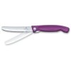 victorinox skladaci piknikovy svacinovy nuz swiss classic fialovy