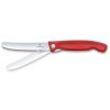 victorinox skladaci piknikovy svacinovy nuz swiss classic cerveny