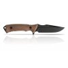 4965 1 anv knives m311 spelter matte black brown grip kydex sheath