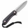 6279 1 civivi fixed elementum black red contoured g10 handle