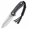6279 civivi fixed elementum black red contoured g10 handle