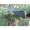 7044 6 dd hammocks bivakovaci plachta 3x3m hneda
