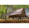 7044 dd hammocks bivakovaci plachta 3x3m hneda