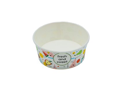 Kelímek na zmrzlinu PAP 350ml ICE CREAM (30 ks)