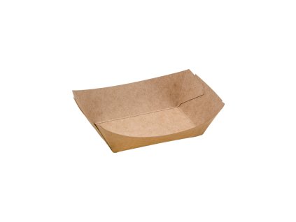 Vanička na hranolky M PAP 107x69x41mm hnědá (50ks)