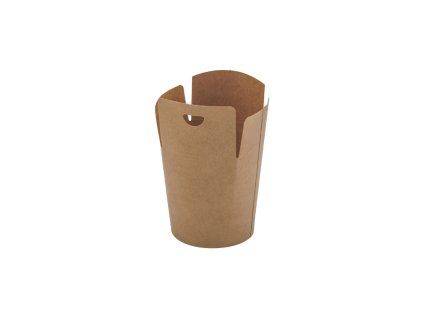 Krabička na čínu PAP 500ml hnědá (50ks)