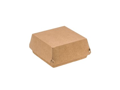 Krabička na hamburger PAP kraft 110x110x77 XL (50ks)