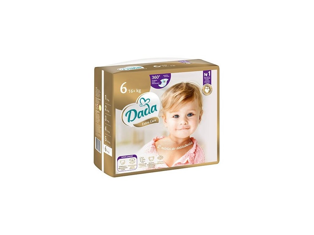 Dada extra care vel.6, 16+kg, 94ks VELKÉ BALENÍ