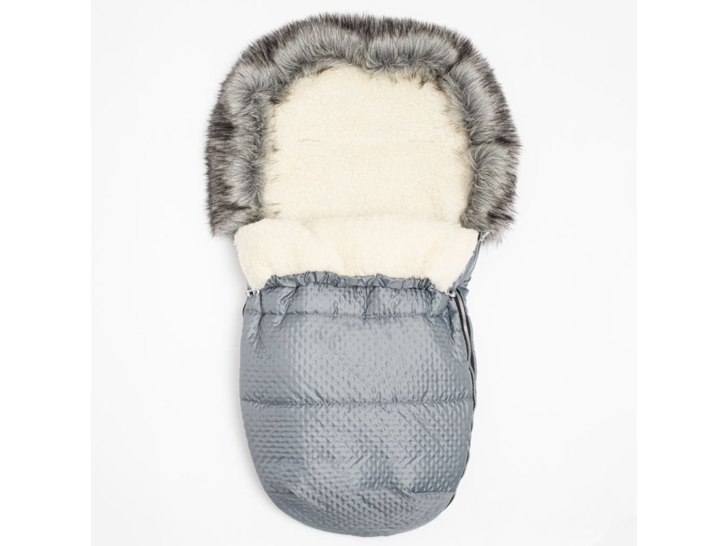 New Baby Zimní fusak Lux Wool graphite
