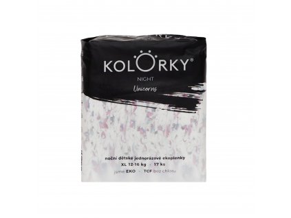 KOLORKY NIGHT, XL 12-16 kg ( 17 ks )