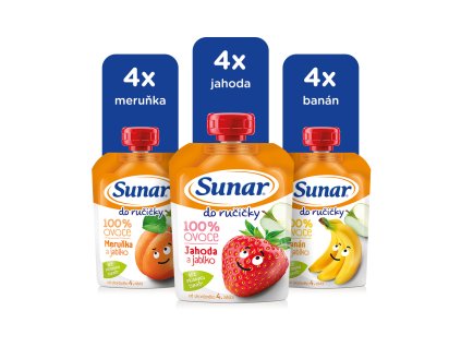 Sunar Do ručičky mix karton  12x100g