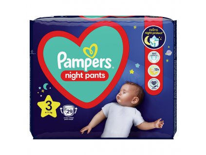 Pampers kalhotkové plenky Nights S3 29ks