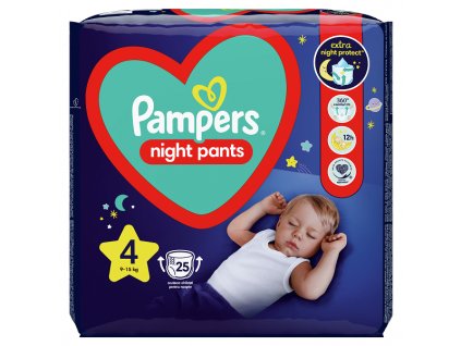 Pampers kalhotkové plenky Nights S4 25ks