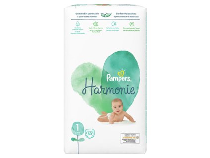 Pampers Harmonie Value Pack S1 50ks, 2 5kg