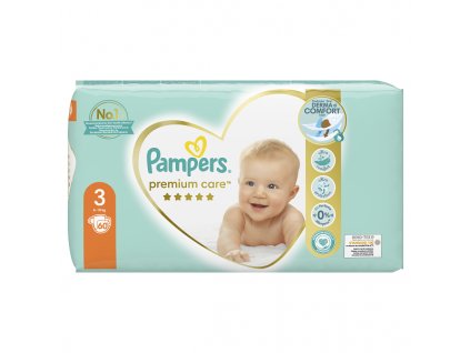 Pampers Premium Value Pack S3 60ks