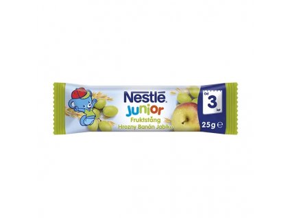 NESTLÉ Ovocno obilná tyčinka Hrozno, Jablko, Banán, 25g