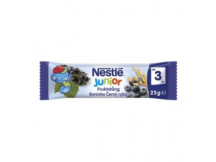 NESTLÉ Ovocno obilná tyčinka Hrozno, Jablko, Banán, Borůvka, Černý rybíz, 25g