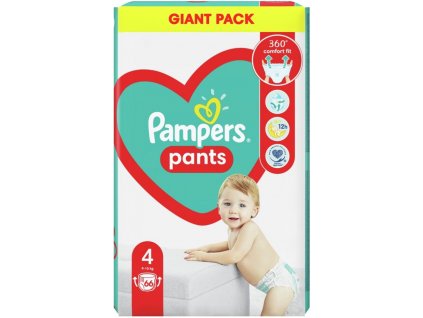 Pampers Pants kalhotkové plenky Giant Pack S4 66ks, 9 15kg